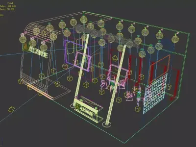 Exhibition - Area - 8X6-3DMAX2009-05 3D model