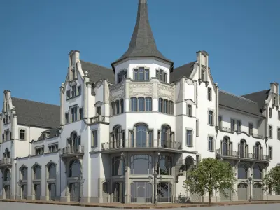 City Building 08 3D model