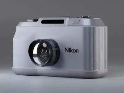 Nikon camera 3d model  3D model