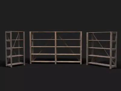 Pottery Shelves Three Pack