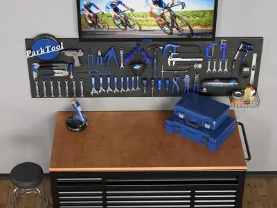 hand tools set 7 3D model