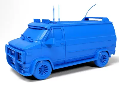 A team Van 3D print model