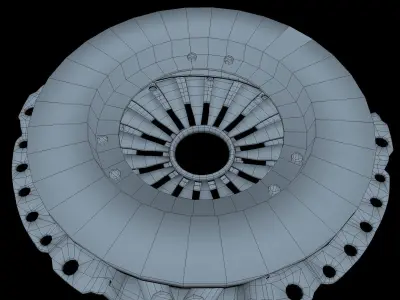 Clutch Basket Luk Low Poly Low-poly 3D model