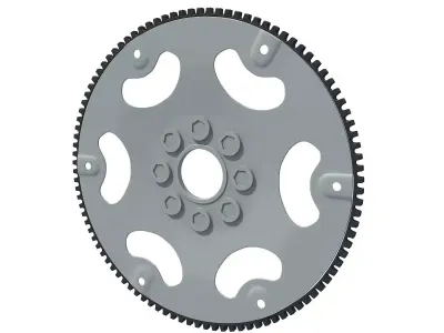 Flexplate flywheel 3D model