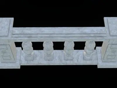Balustrade V3 3D print model