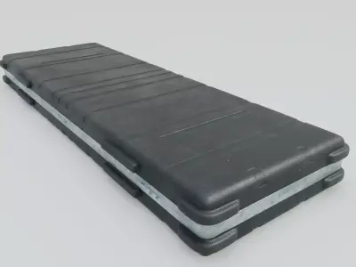 Large Hard Shell Equipment Case Low-poly 3D model