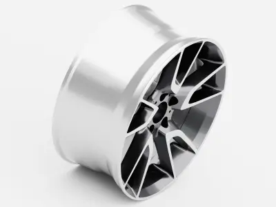 Mercedes E53 85544MB Rim 3D model