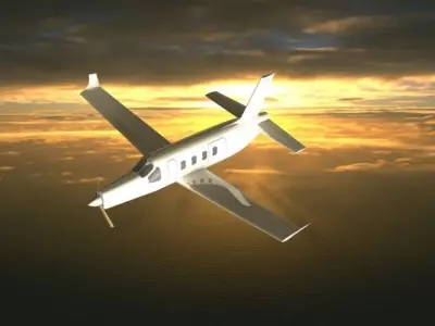 Design of Single Engine Airplane Free 3D model