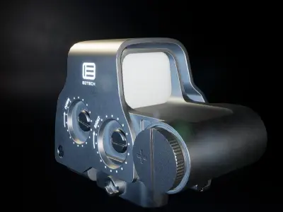 AAA XPS Scope Game Ready PBR Low-poly 3D model