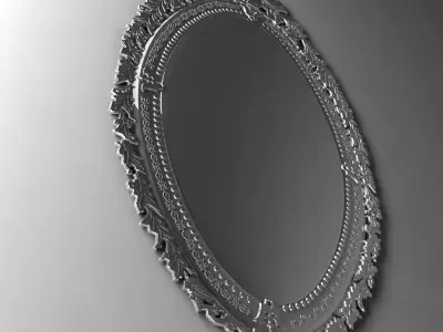 Arte Veneziana Ov04 Wall Mirror 3D model