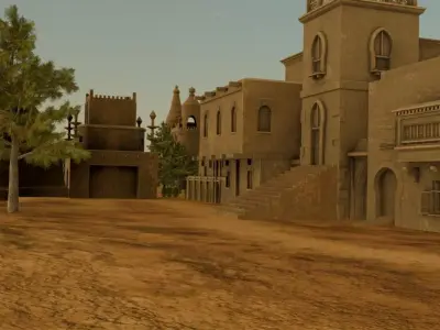 Ancient Architectural Marvel 3D model