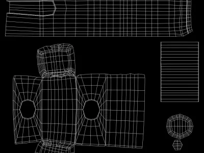 Hammer 3D model 38