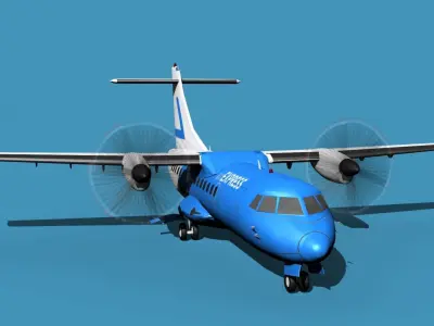 ATR-42-320 Air Express 3D model