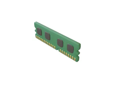 Cartoon Ram v2 001 Low-poly 3D model