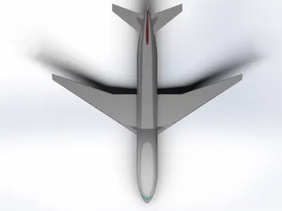 Boeing 737 - Detailed 3D Model 3D print model