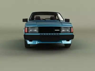 Skoda Rapid Coupe 130 3D model