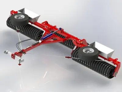 WG 0001 - Cambridge roller 3D model