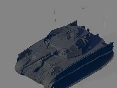 Pz Bef Wg IV J 3D model