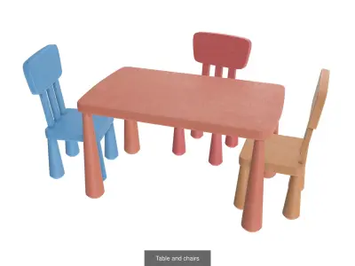 Children toys 04 3D Model Pack