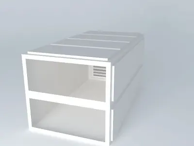 AHU, Air Handling Unit, 20.000 m3/h Free 3D model