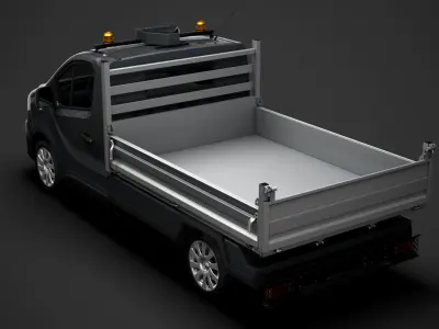 Nissan NV300 Tipper 2020 3D model