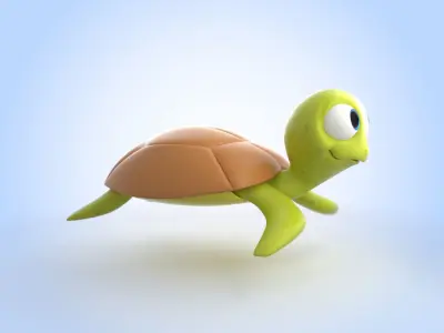 Sea Turtle 3D model purchase