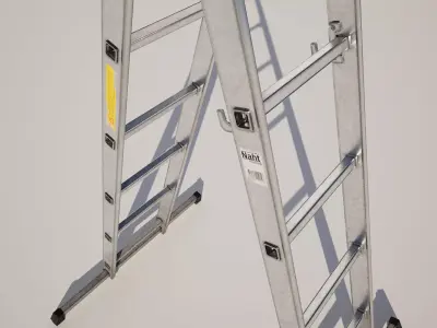  Multipurpose Ladder Low-poly 3D model
