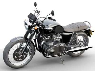 Triumph Bonneville 3D model