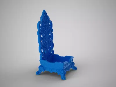 Antique Sticky Note Holder 3D print model
