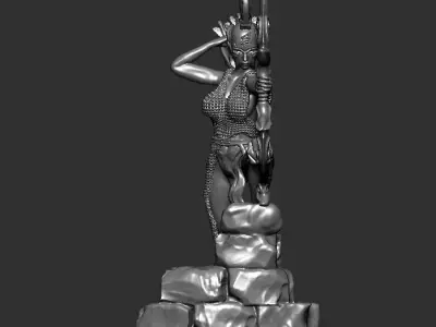 Chessboard piece - The Rook 3D print model