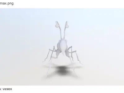 Ant Model insect Free 3D model
