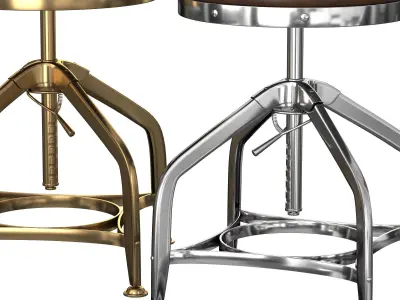 Stool Toledo 3D model