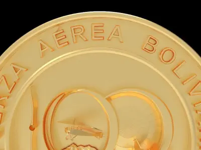 Bolivian Air Force Logo 3D print model
