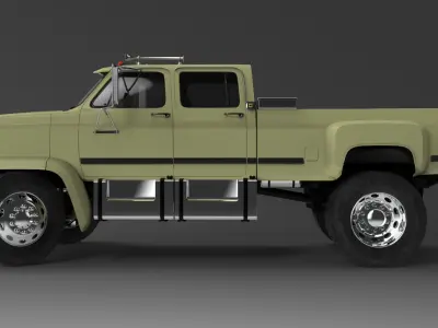 CHEVROLET KODIAK C70 1983 3D model