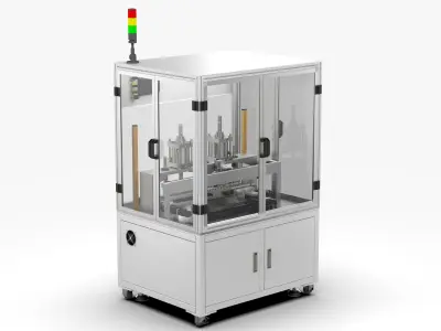 Automatic Resistance Cutting Test Machine 3D model