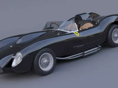 1957 Ferrari 250 Testa Rossa 3D model