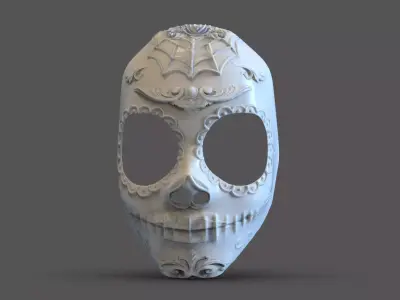 Catrina Mask 3D print model
