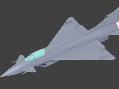 Mikoyan-Gurevich Ye-8  mig-23 3D print model