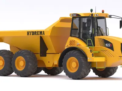 Hydrema 922G Articulated Dump Truck 3D model