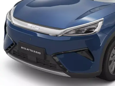 2026 BYD Atto 3 Evo with Interior 3D model