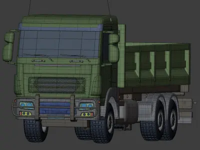Military Truck - Generic Design  3D model
