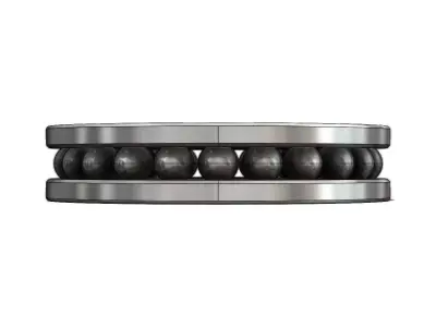 Rolamento Axial de Esferas SKF 51109 Axial Ball Bearing 3D model