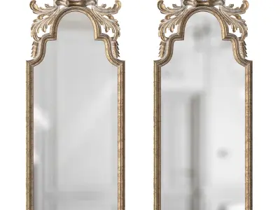 Pier Glass Mirrors in the Queen Anne manner 3D model