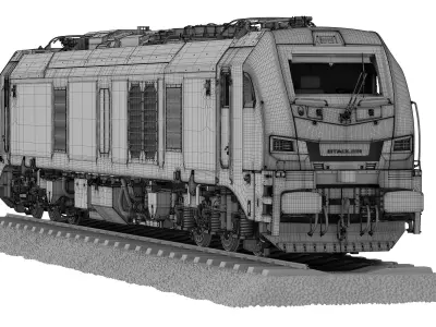 Stadler Euro Dual DB 3D model