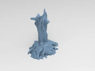 Dantes hell roots core 3D model