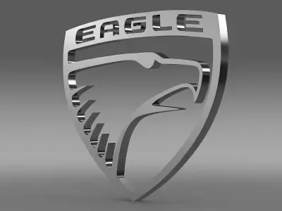 Eagle Logo 3D model