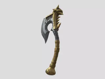 Battle-Damaged Helmet 3D model