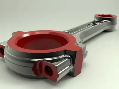 Connecting Rod Free 3D model from CGTrader