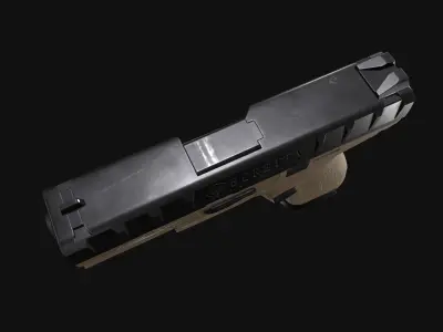 Beretta APX Centurion Low-poly 3D model
