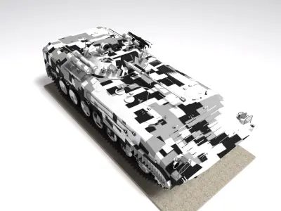 Infantry fighting vehicle 3D model